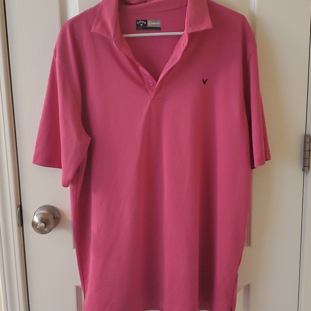 Callaway Pink Polo Shirt